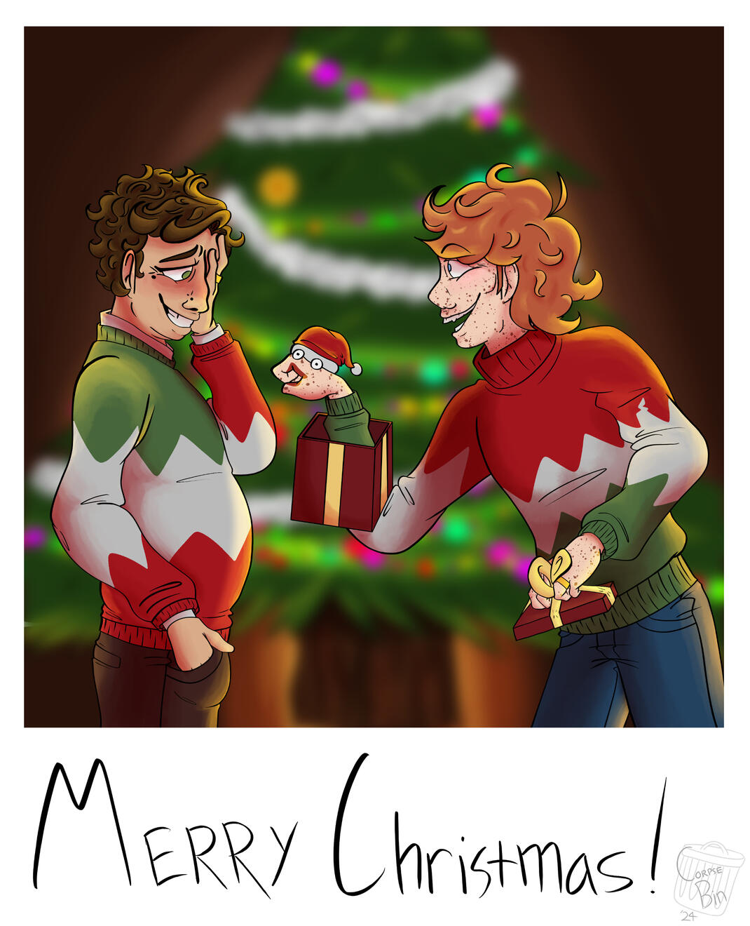 Left: Solomon, Right: Felix (Lucas Larkin)