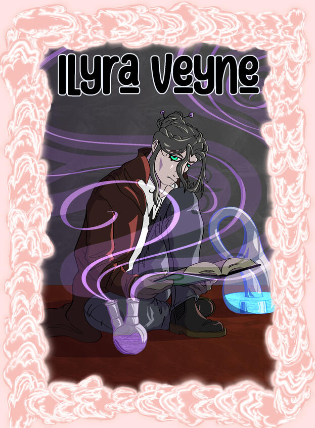 The Academy’s– and world’s– best potioncraftress. She had her heart broken in the past and has since buried her emotions in books and her work.