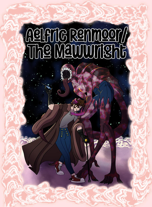 The Academy’s– and world’s– best dark mage when he’s human. When he’s not, he roams the grounds looking for people out past curfew to terrify (or tear apart).